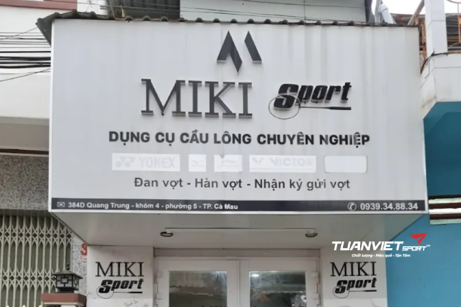 shop cầu lông Tỉnh Cà Mau - Miki Sport