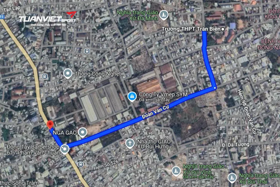 Shop cầu lông VNB Sports - shop cầu lông Biên Hòa