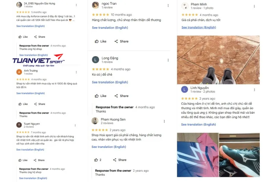 Shop cầu lông Hòa Sports - Shop cầu lông Đồng Tháp