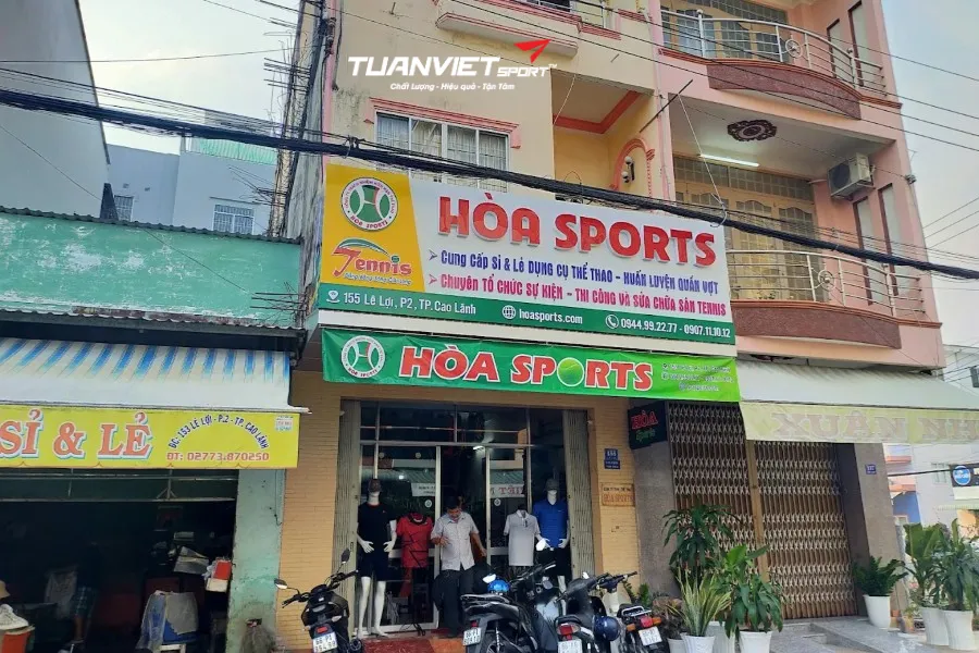Shop cầu lông Hòa Sports - Shop cầu lông Đồng Tháp