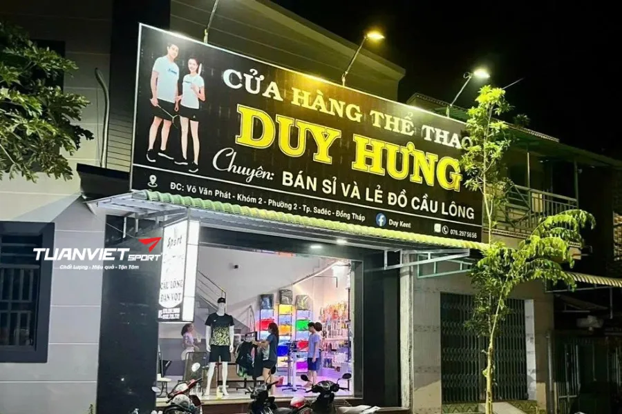 Shop cầu lông Duy Hưng Sport - shop cầu lông Đồng Tháp