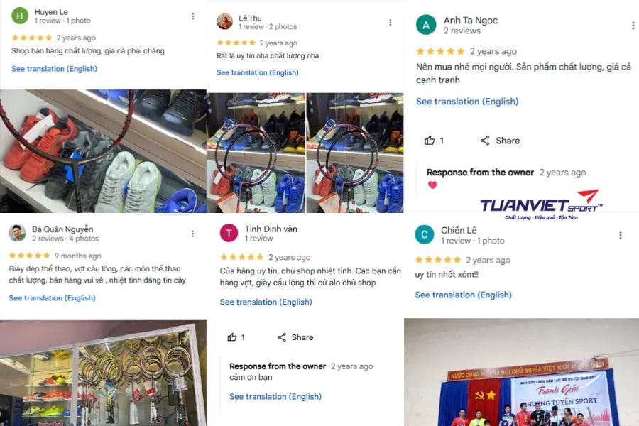 Shop cầu lông Phương Tuyền Sport - shop cầu lông Gia Lai