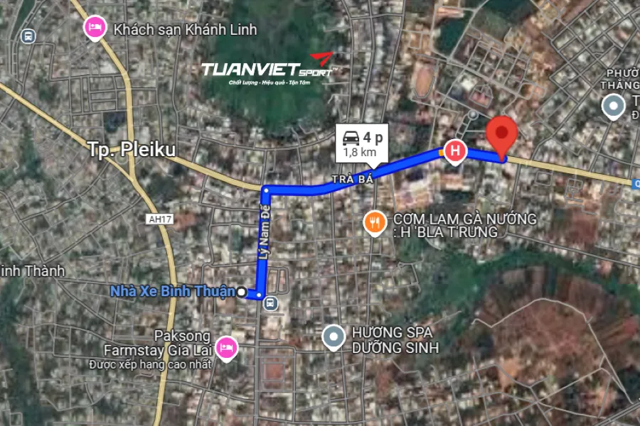 Shop cầu lông Phương Tuyền Sport - shop cầu lông Gia Lai