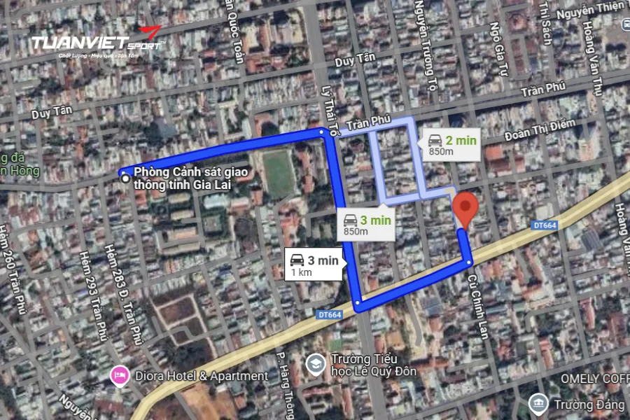 Shop cầu lông VNB Sports Gia Lai - Shop cầu lông Gia Lai