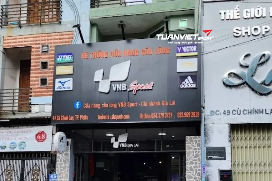 Shop cầu lông VNB Sports Gia Lai - Shop cầu lông Gia Lai