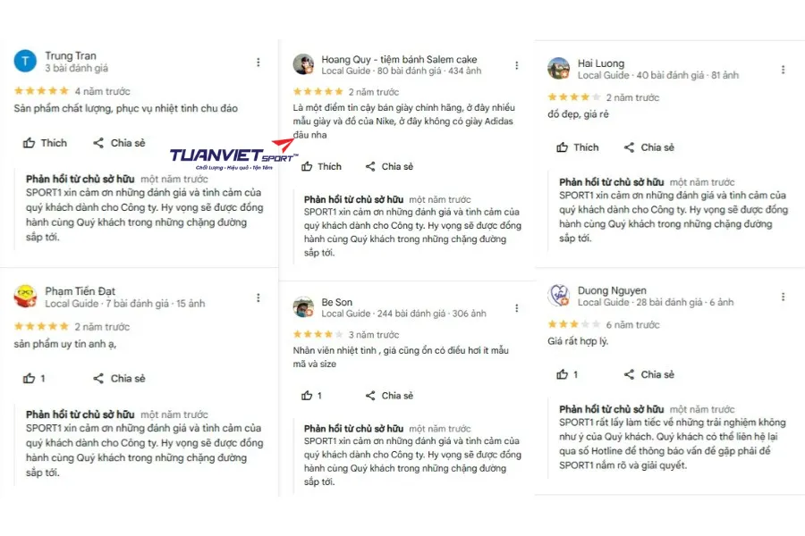 Shop cầu lông Sport1 Hàng Bông - Shop cầu lông Quận Hoàn Kiếm