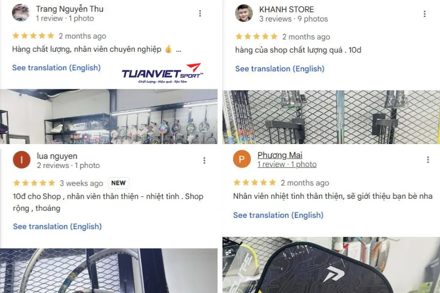 Shop cầu lông VNB Sports - Quận Tây Hồ - shop cầu lông quận Tây Hồ