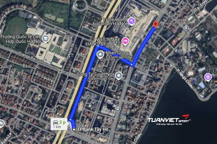 Shop cầu lông VNB Sports - Quận Tây Hồ - shop cầu lông quận Tây Hồ