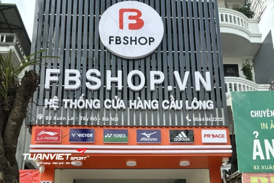 Shop cầu lông Fbshop Tây Hồ - shop cầu lông quận Tây Hồ