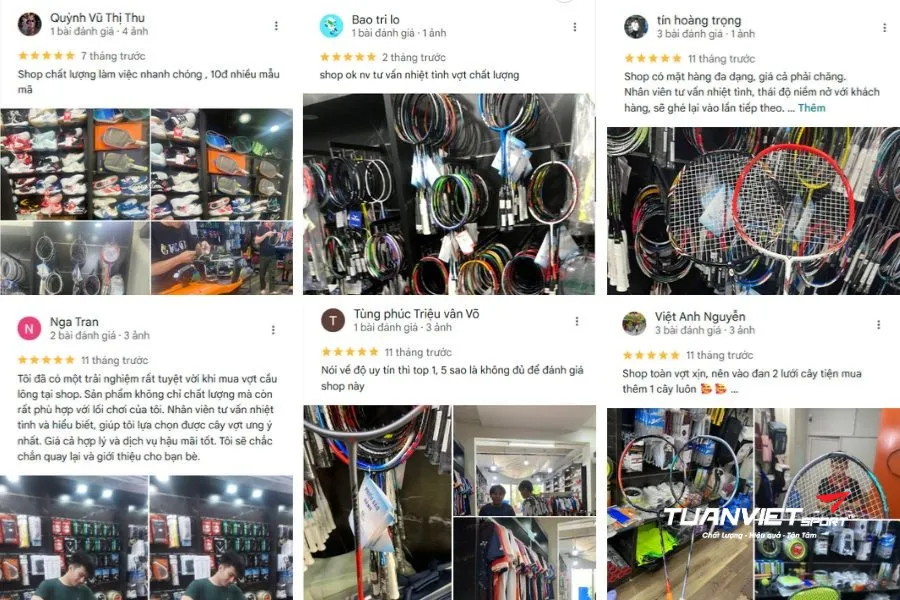 Shop cầu lông Thế giới Vợt - Shop cầu lông thành phố Huế