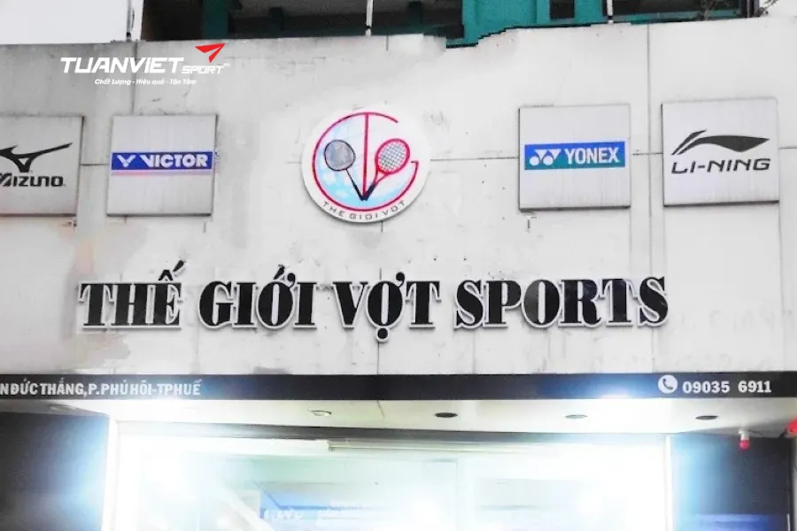 Shop cầu lông Thế giới Vợt - Shop cầu lông thành phố Huế