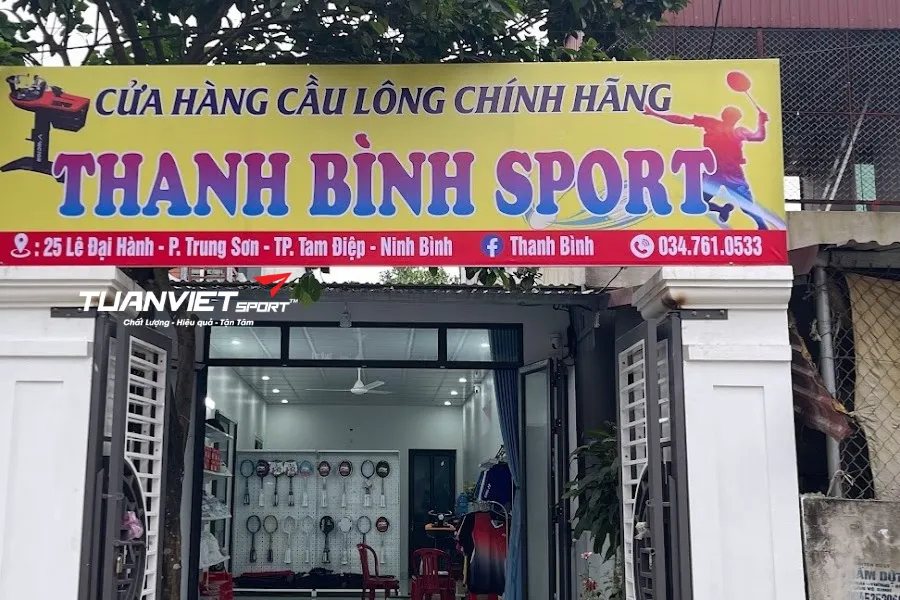 shop cầu lông Tỉnh Ninh Bình - Thanh Bình Sport
