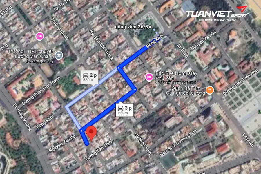 Shop cầu lông Lanh Thu Badminton Tuy Hòa - shop cầu lông Phú Yên