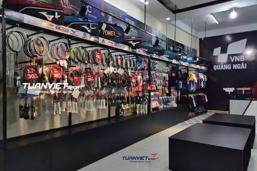 Shop cầu lông VNB Sports Quảng Ngãi - shop cầu lông tỉnh Quảng Ngãi 