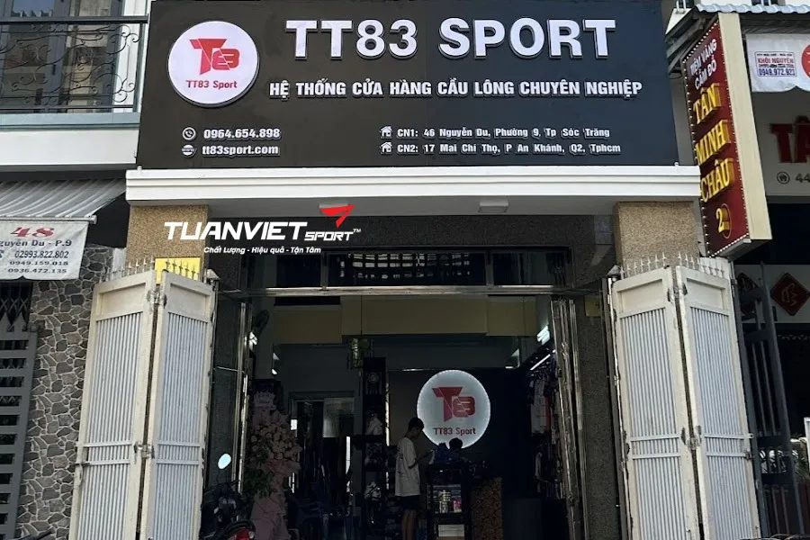 shop cầu lông Tỉnh Sóc Trăng - TT83 Sport