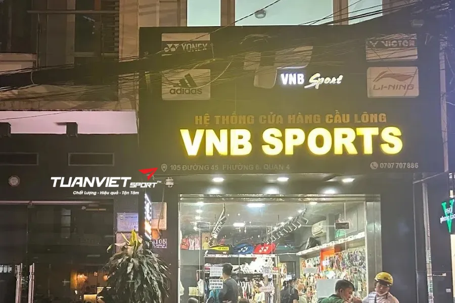 Shop cầu lông VNB Sport - Quận 4 - Shop cầu lông quận 4
