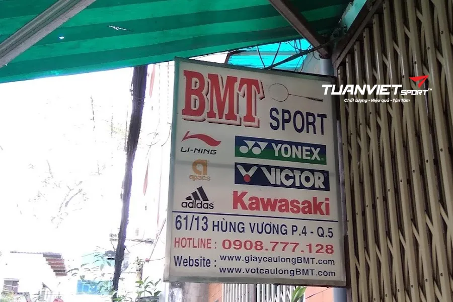 shop cầu lông Quận 5 - BMT