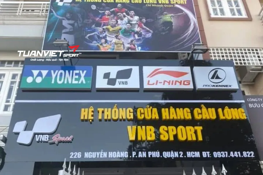 Shop cầu lông VNB Sports Thủ Đức - shop cầu lông Thủ Đức