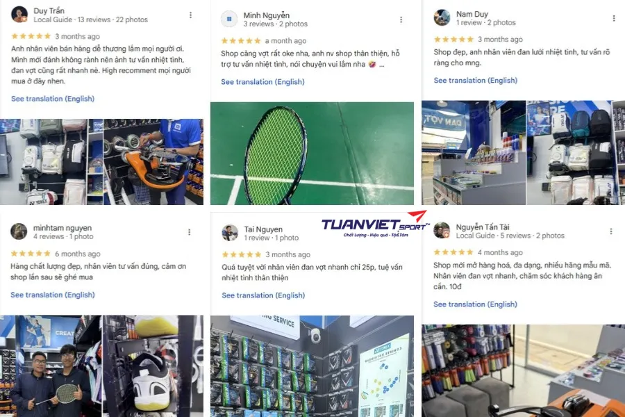 Shop cầu lông XB Sports Thủ Đức - shop cầu lông Thủ Đức