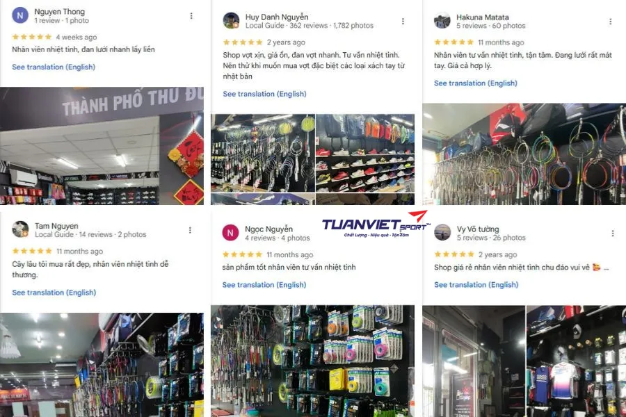 Shop cầu lông Vợt Cầu Lông Shop - shop cầu lông Thủ Đức