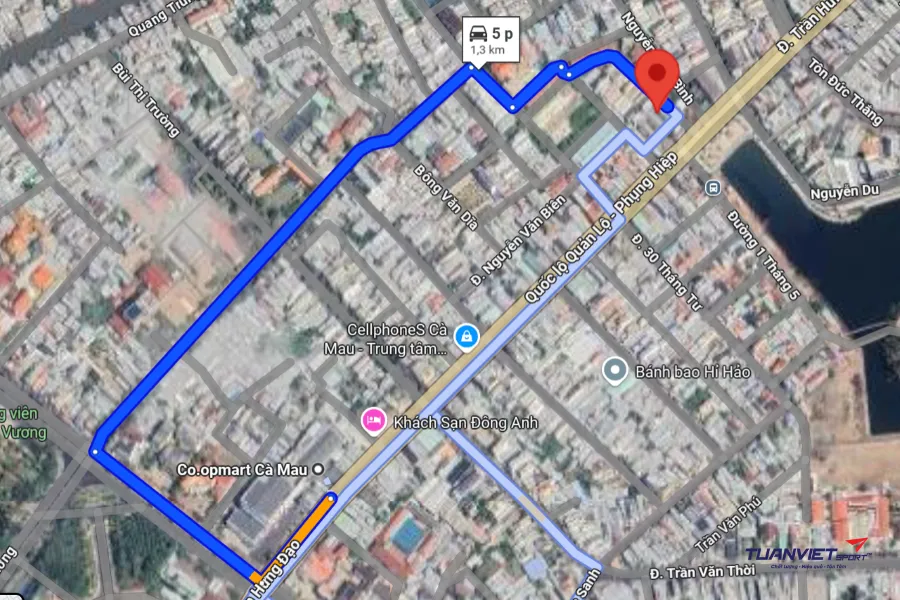 Ảnh vệ tinh Shop Pickleball Kiệt JSP