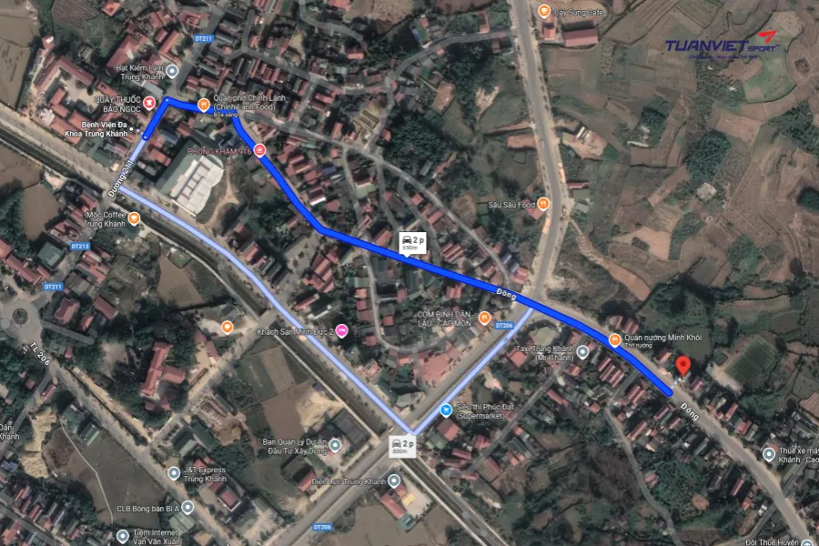 Ảnh vệ tinh Shop pickleball MP Sport