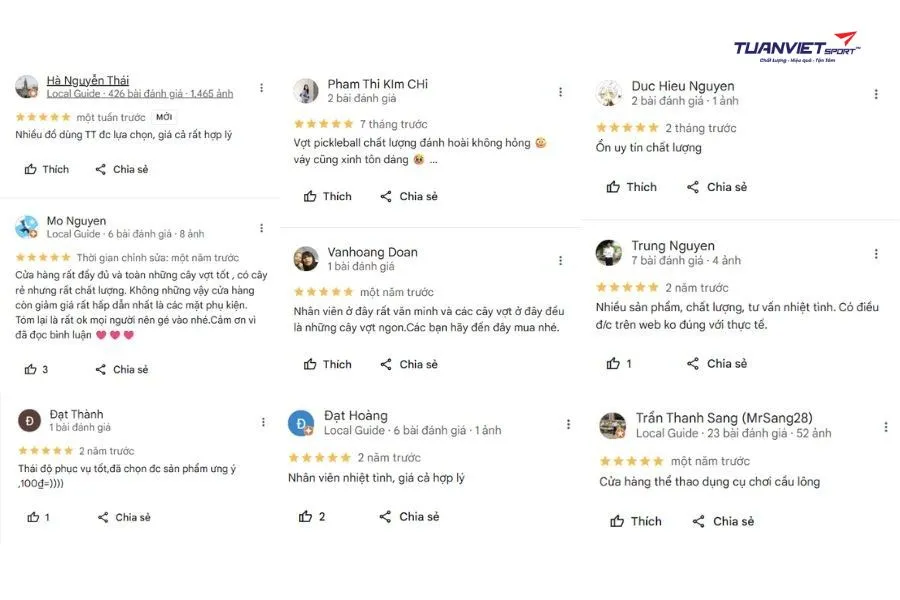Shop pickleball VNB Sports - Hải Phòng - Shop pickleball thành phố Hải Phòng