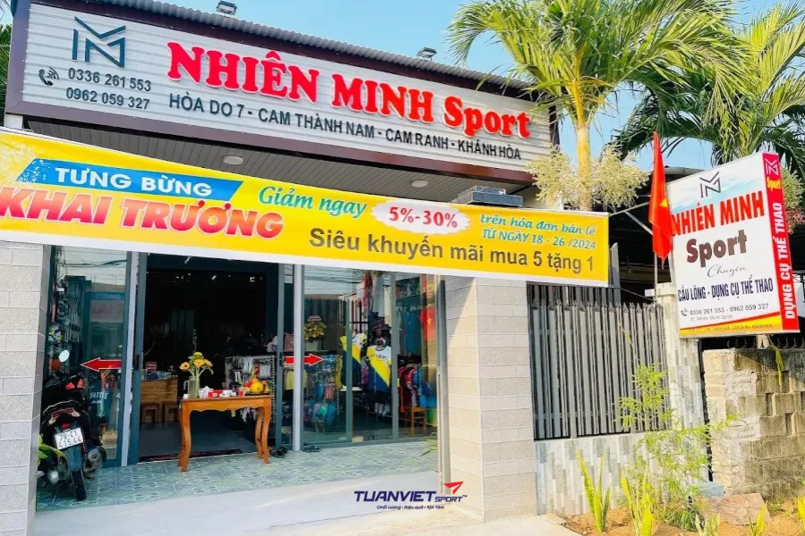 Shop pickleball Nhiên Minh Sport - shop pickleball tỉnh Khánh Hoà