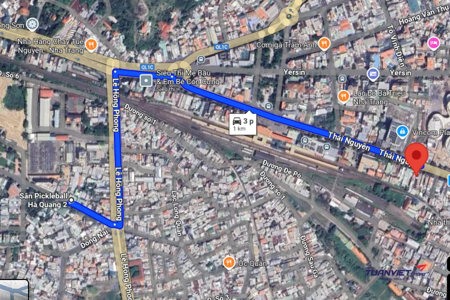 Ảnh vệ tinh Shop pickleball Mekong Sport