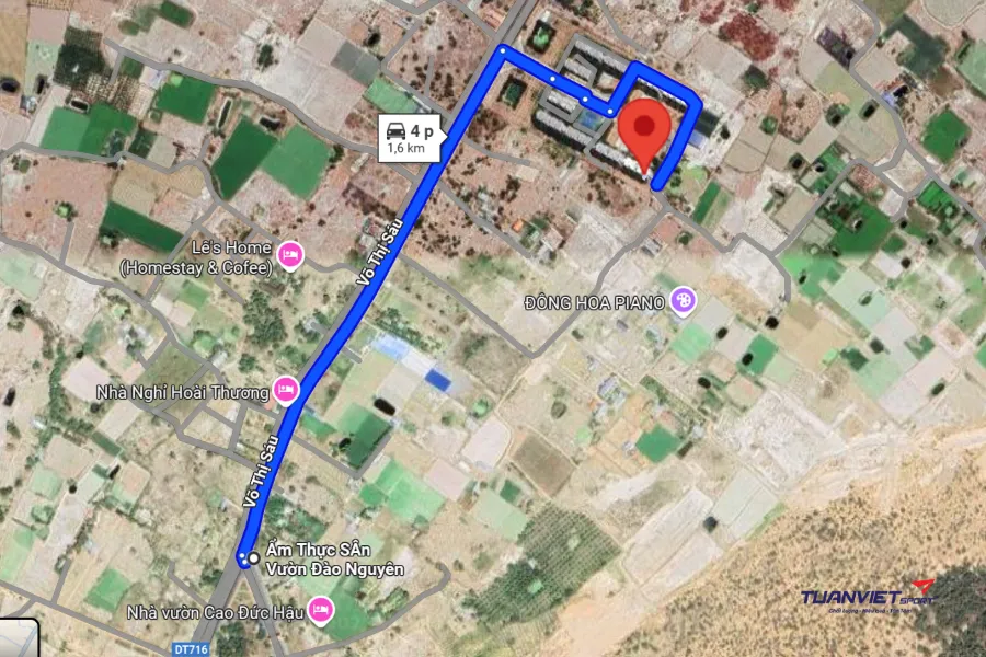 Ảnh vệ tinh Shop pickleball Tạ Nhất Sports