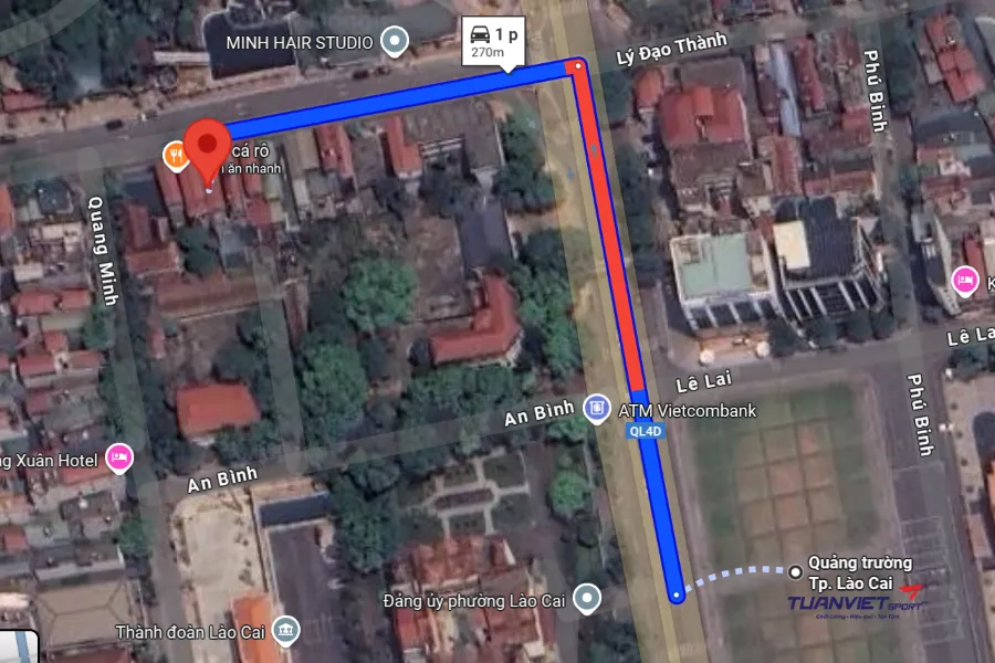 Ảnh vệ tinh Shop Pickleball Lào Cai