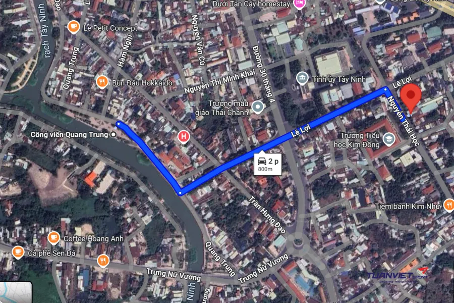 Ảnh vệ tinh Shop pickleball Tuấn Sport