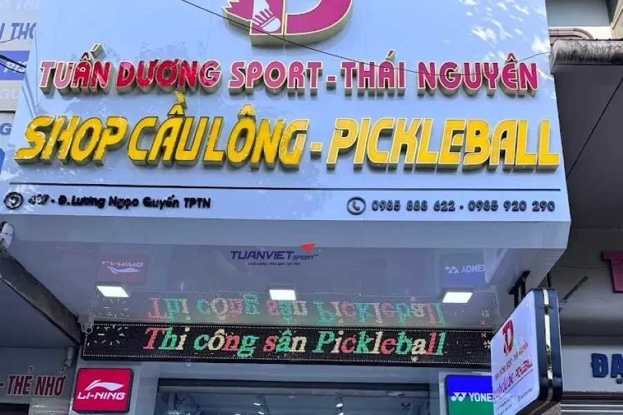Shop Pickleball Tuấn Dương Sport - shop pickleball tỉnh Thái Nguyên