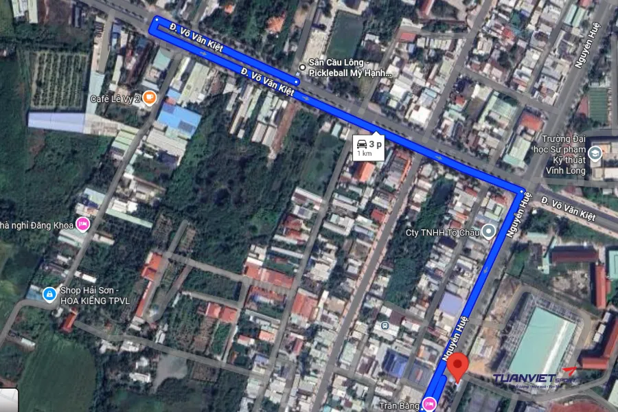 Ảnh vệ tinh Shop pickleball Khoẻ Sports