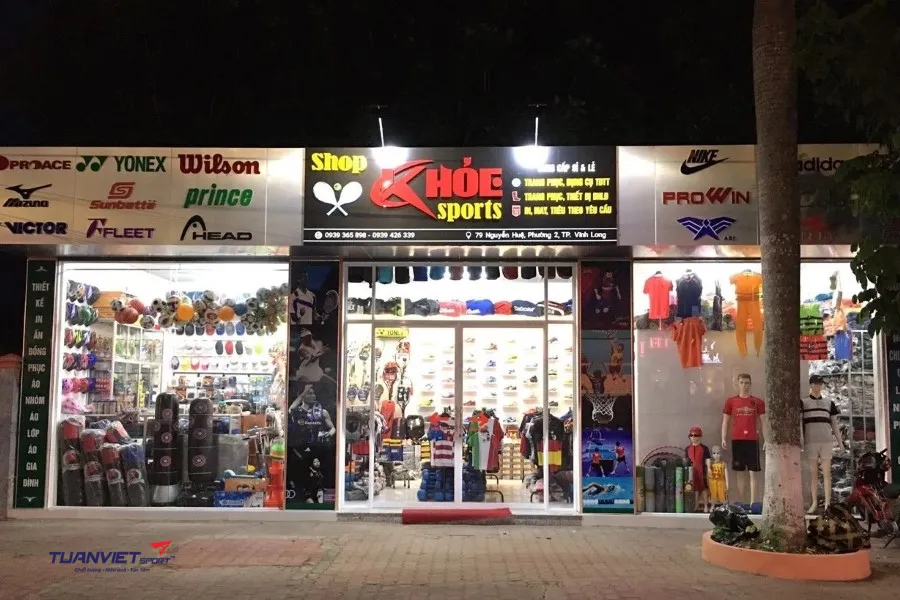 Shop pickleball Khoẻ Sports - shop pickleball tỉnh Vĩnh Long