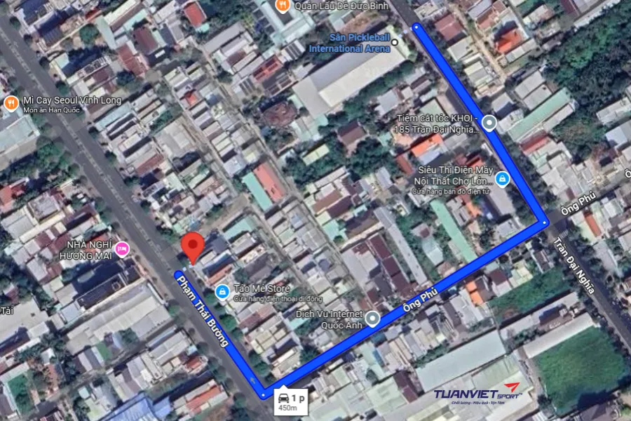 Ảnh vệ tinh Shop pickleball VNB Sports