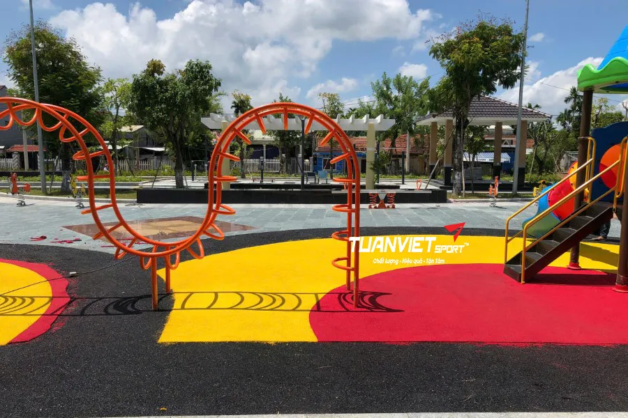 Dự &Aacute;n S&acirc;n Chơi Trẻ Em EPDM C&ocirc;ng vi&ecirc;n Thanh Ni&ecirc;n - Điện B&agrave;n