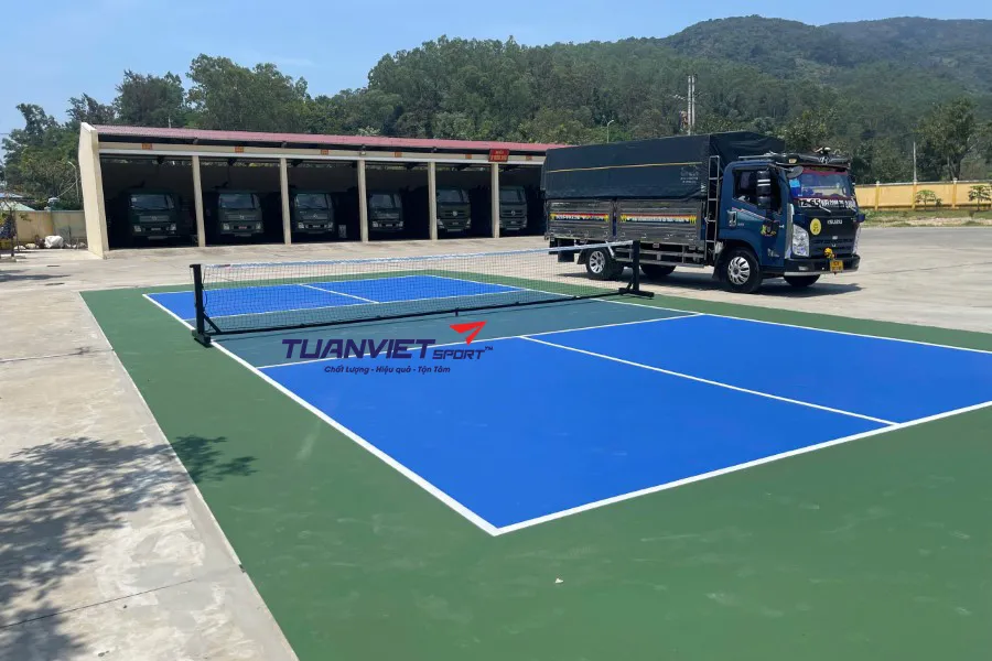 S&acirc;n Pickleball Đội Vận Tải V&ugrave;ng 3 Hải Qu&acirc;n