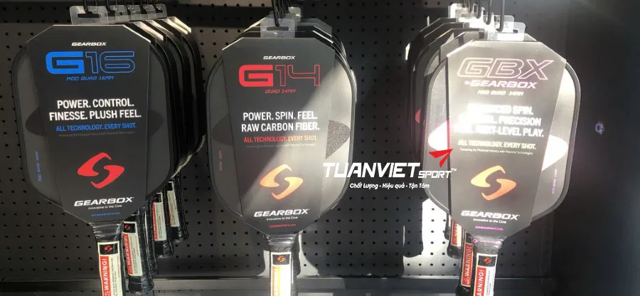 Mua Vợt Pickleball Gearbox Chính Hãng, Giá Tốt Ở Đâu Tại Đà Nẵng?