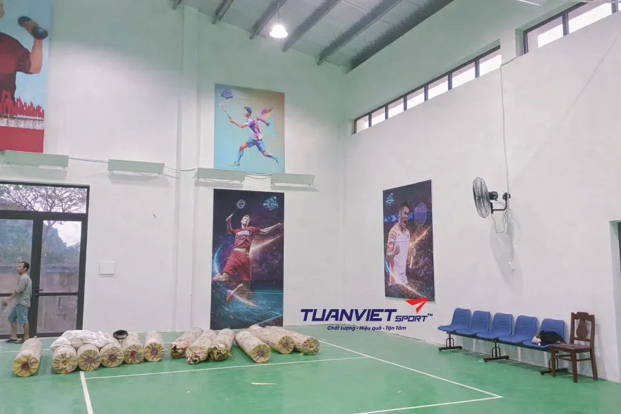 s&acirc;n cầu l&ocirc;ng Ngũ H&agrave;nh Badminton