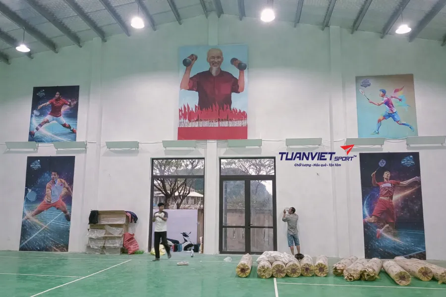 s&acirc;n cầu l&ocirc;ng Ngũ H&agrave;nh Badminton