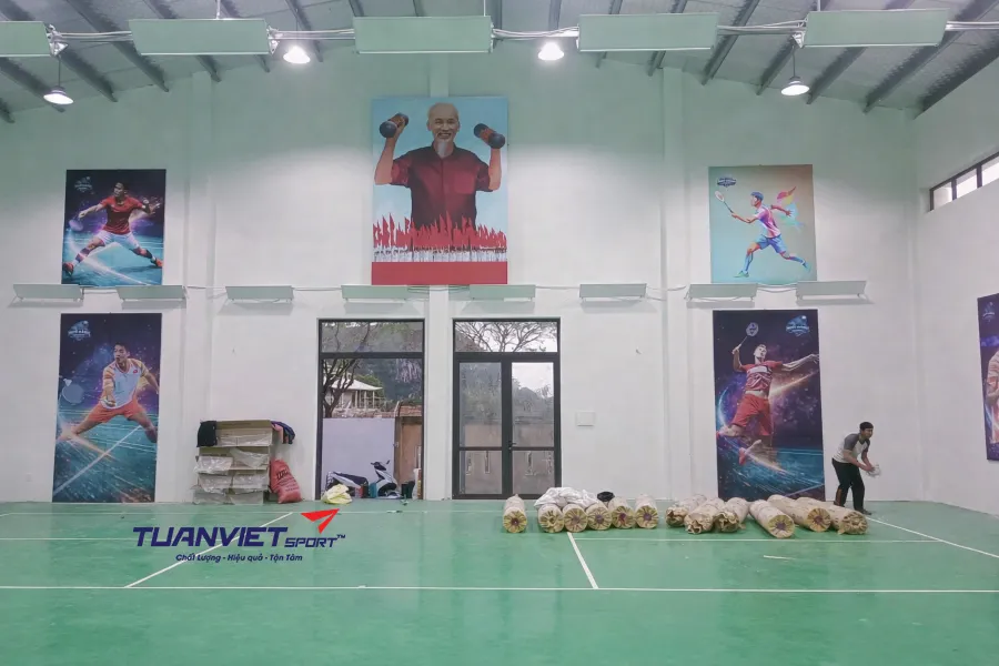s&acirc;n cầu l&ocirc;ng Ngũ H&agrave;nh Badminton