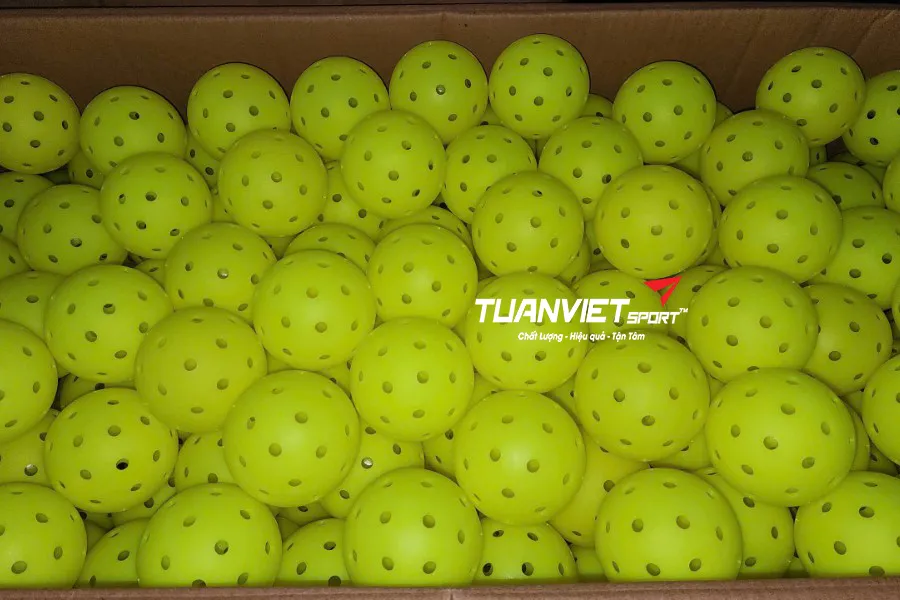 Thiết Kế & In Logo L&ecirc;n B&oacute;ng Pickleball Thi Đấu Miễn Ph&iacute;  Tuấn Việt Sport In Nhanh, Gi&aacute; Chỉ Từ 15.000đ