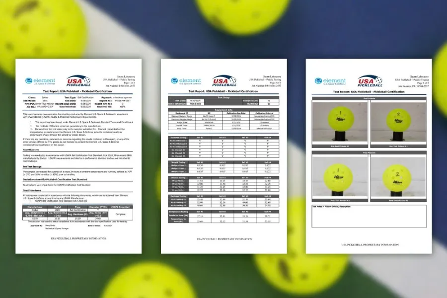 Bóng Pickleball Zocker Five Star
