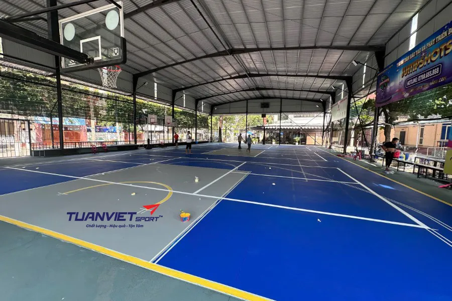 Tuấn Việt Sport - Đơn Vị Thi Công Sơn Hawker Chuyên Nghiệp Được Chứng Nhận Tại Đà Nẵng