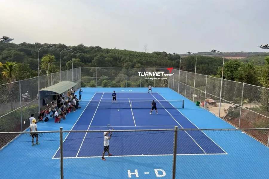 Tuấn Việt Sport - Đơn Vị Thiết Kế, Thi Công Sân Tennis Tại Đà Nẵng