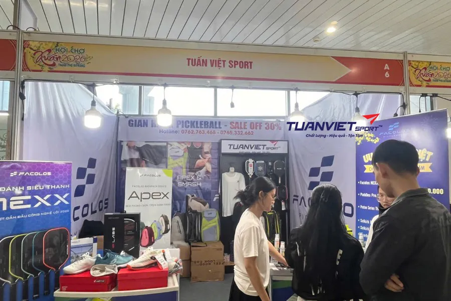 Tuấn Việt Sport Góp Mặt Tại Hội Chợ Xuân 2026 Đà Nẵng - Khẳng Định Uy Tín Thương Hiệu Thể Thao Hàng Đầu Miền Trung