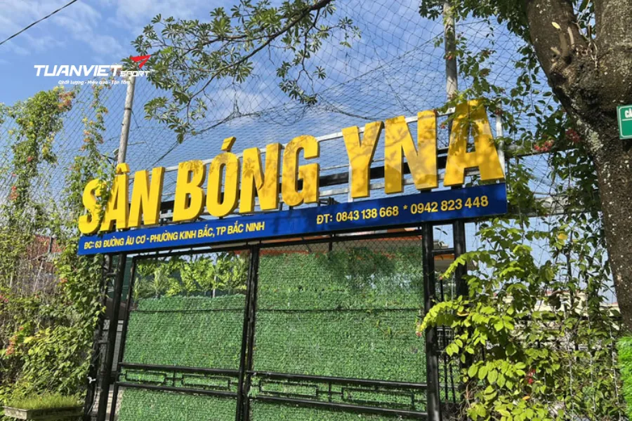 Danh s&aacute;ch s&acirc;n b&oacute;ng đ&aacute; tỉnh Bắc Ninh - S&acirc;n b&oacute;ng Yna