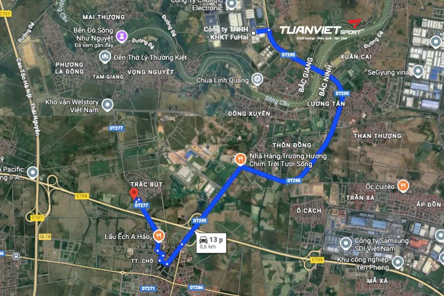 Danh s&aacute;ch s&acirc;n b&oacute;ng đ&aacute; tỉnh Bắc Ninh - S&acirc;n b&oacute;ng 299 Tr&aacute;c B&uacute;t