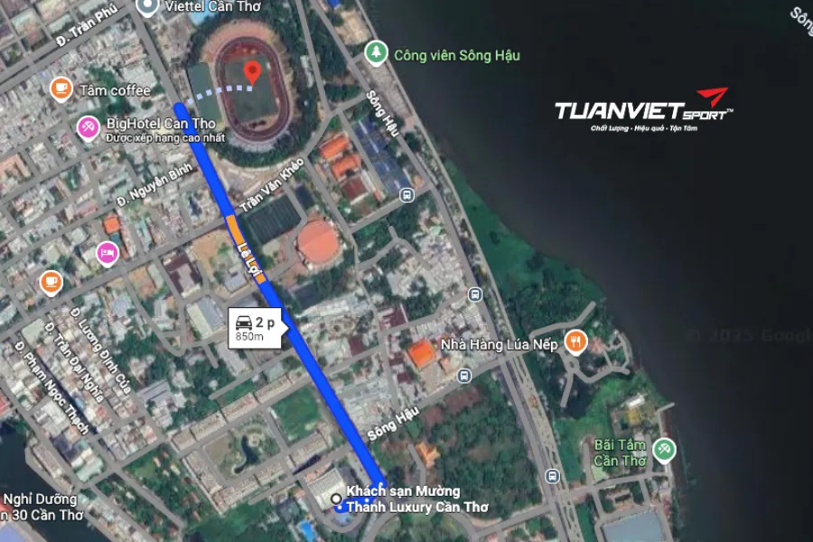 Sân bóng đá tỉnh Cần Thơ - Sân vận động Cần thơSân bóng đá tỉnh Cần Thơ - Sân vận động Cần thơ